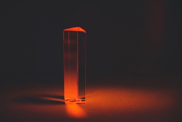 Right angle K9 optical prisms for beam deviation applications