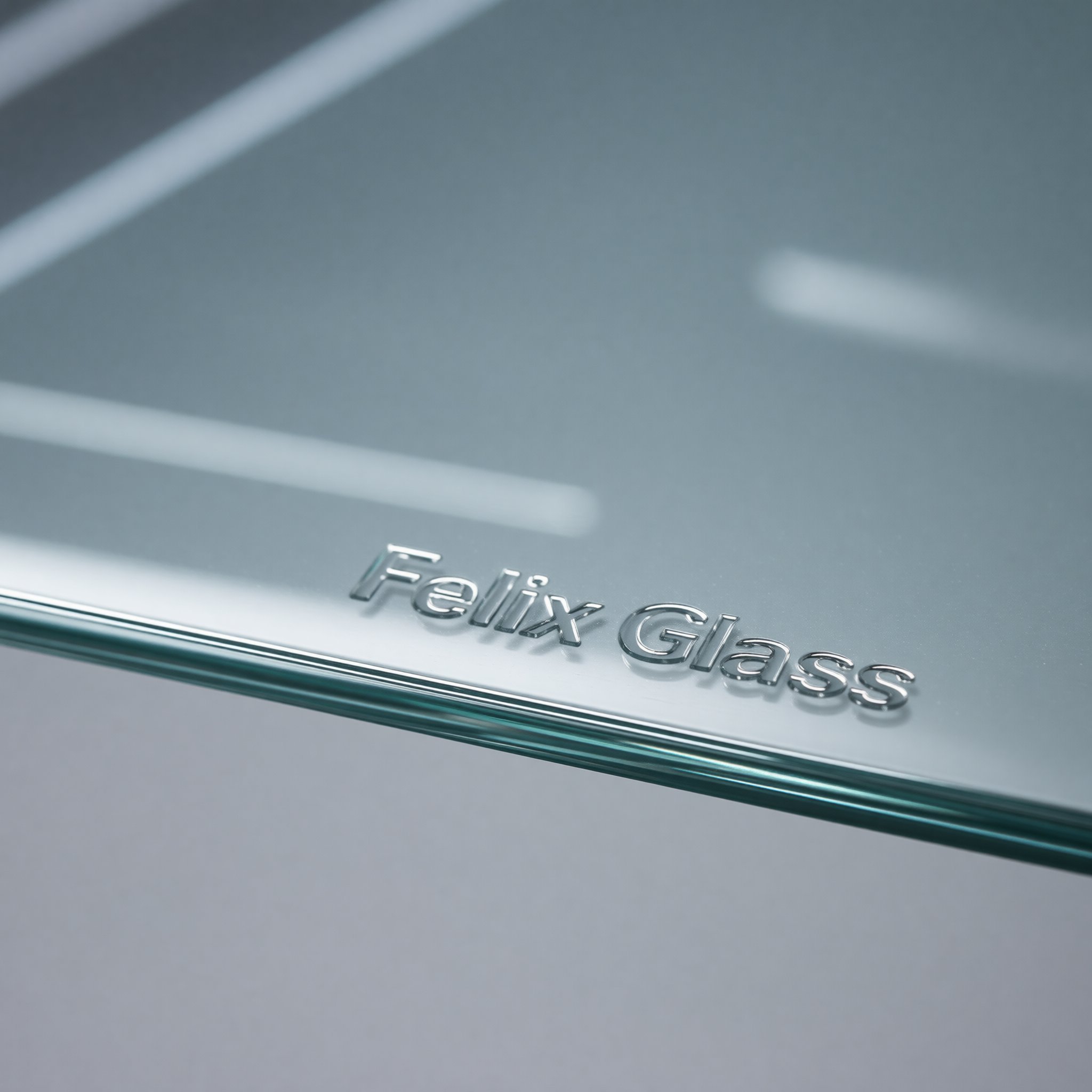 Felix Glass precision edge engraving detail