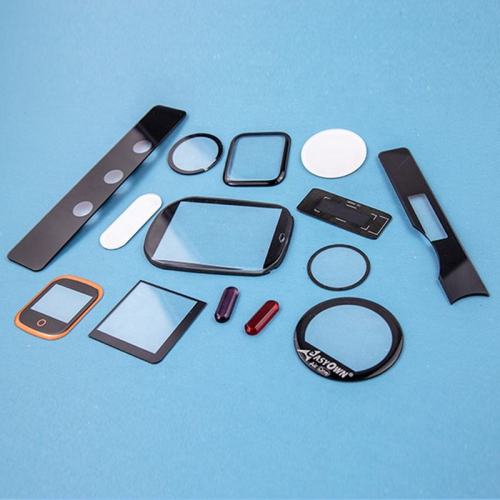 Custom Smart Watch Cover Glass | Black Frame Tempered Wearable Glass