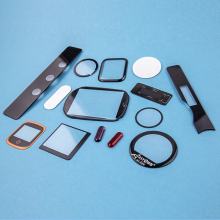 Custom Smart Watch Cover Glass | Black Frame Tempered Wearable Glass