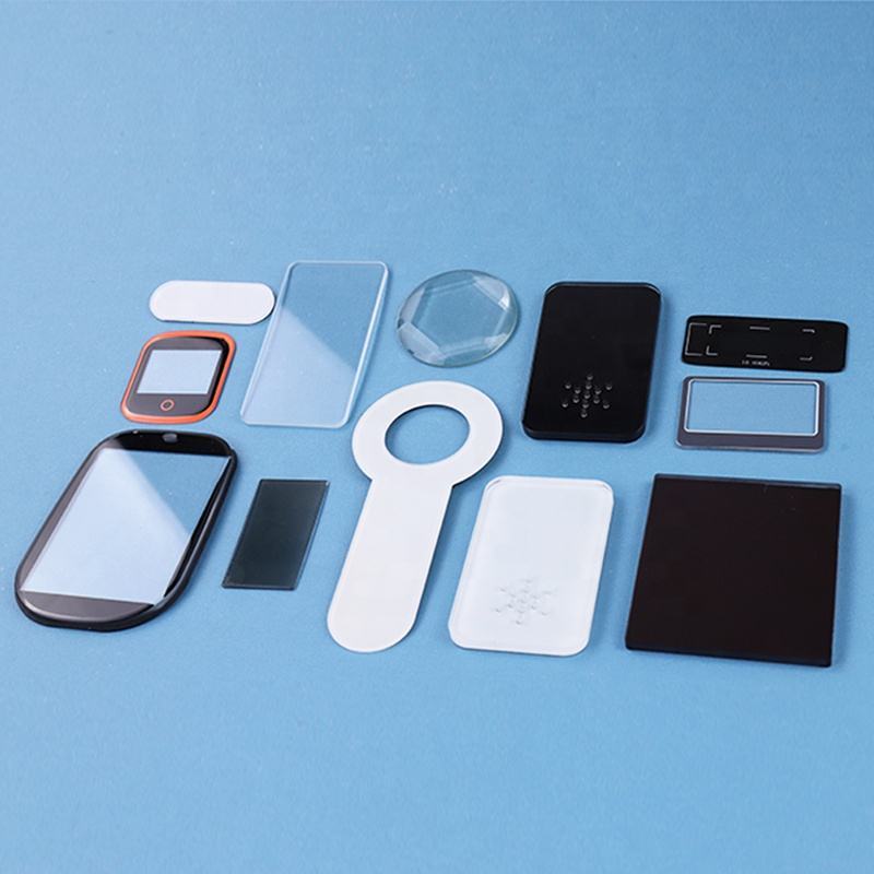 custom wearable display glass for smart watch and fitness tracker
