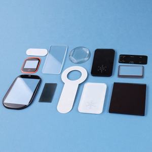 Custom Smart Watch Cover Glass | Black Frame Tempered Wearable Glass