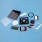 Custom Smart Watch Cover Glass | Black Frame Tempered Wearable Glass