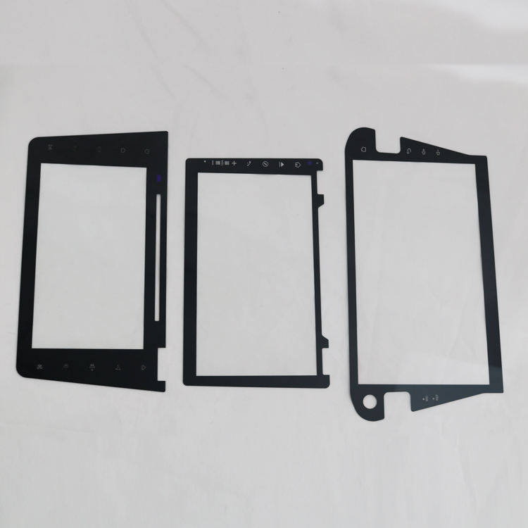CNC cut tempered custom display glass cover blanks