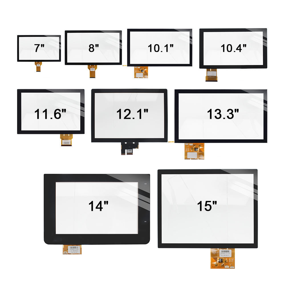 Medical touch screen glass used for clean touch terminal assemblies