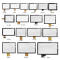 2-32 Inch Custom Projected Capacitive Touch Screen Panel 10-40 Multi Touch Points Support AG AR AF