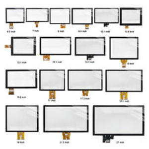 2-32 Inch Custom Projected Capacitive Touch Screen Panel 10-40 Multi Touch Points Support AG AR AF
