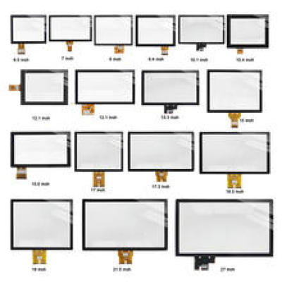 2-32 Inch Custom Projected Capacitive Touch Screen Panel 10-40 Multi Touch Points Support AG AR AF