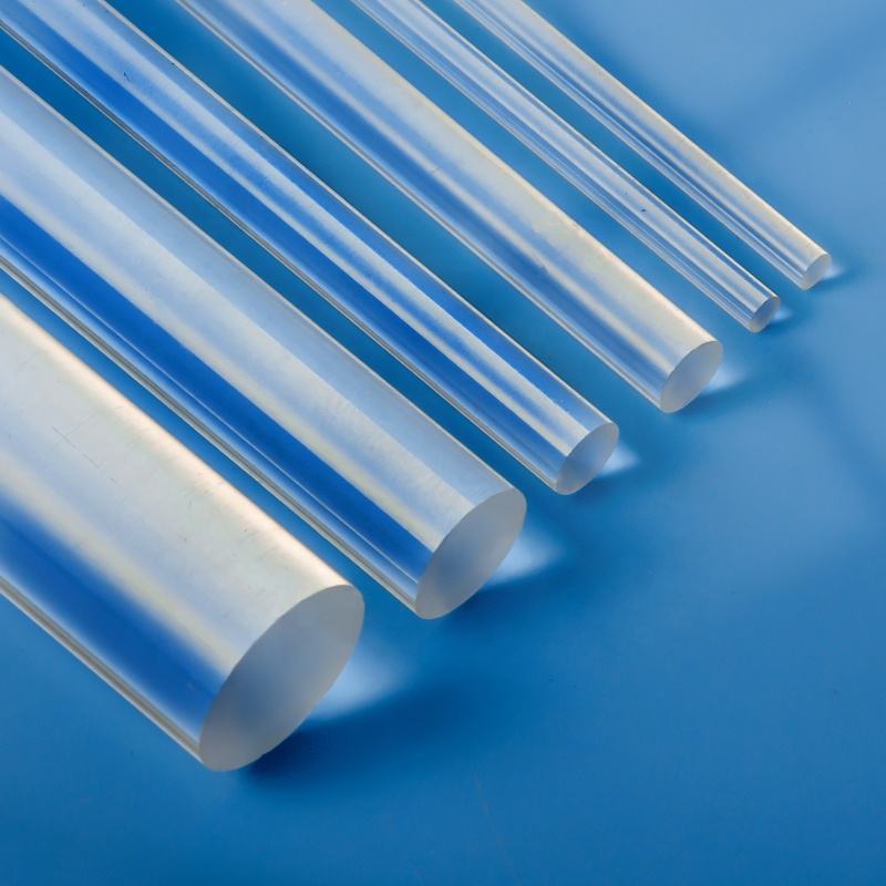 Felix Glass high-purity transparent fused silica quartz tubes with assorted outer diameters, heat-resistant, high UV transmittance for lab furnaces and UV curing equipment