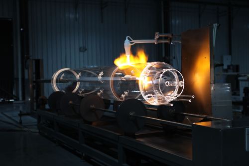 Custom Large Diameter Fused Silica Quartz Tube | High Purity 99.999% SiO2 for Semiconductor Diffusion Furnace & Solar PV Cell Manufacturing