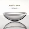 Custom Sapphire Optical Dome | Mohs 9 Hardness AR Coated Single Crystal Sapphire Cover