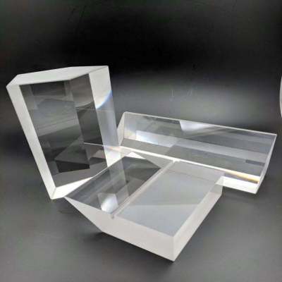 Custom N-BK7 Cube Beam Splitter Prism Black Painted Periscope Optical Measuring Prism