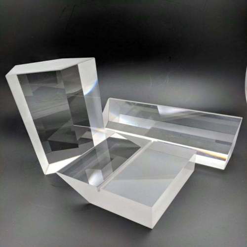 Custom N-BK7 Cube Beam Splitter Prism Black Painted Periscope Optical Measuring Prism