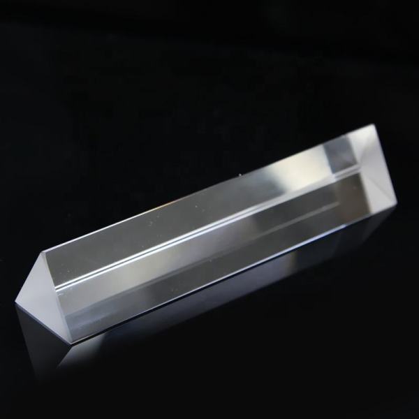 Custom N-BK7 Long Triangular Optical Prism Rectangular Triangular Measuring Prism
