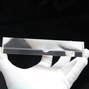 Custom N-BK7 Long Triangular Optical Prism Rectangular Triangular Measuring Prism
