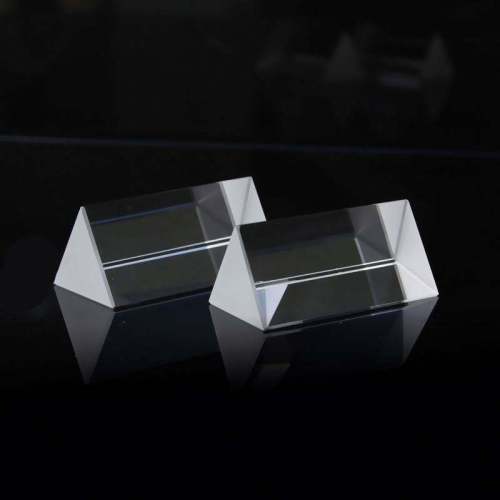 Custom N-BK7 Triangular Dispersive Prism 30mm Cross Section Light Spectrum Teaching Optical Prism