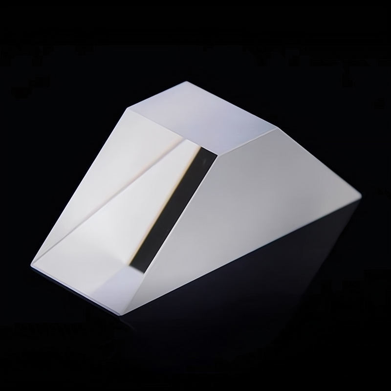 Finished N-BK7 right angle reflective prism inspection