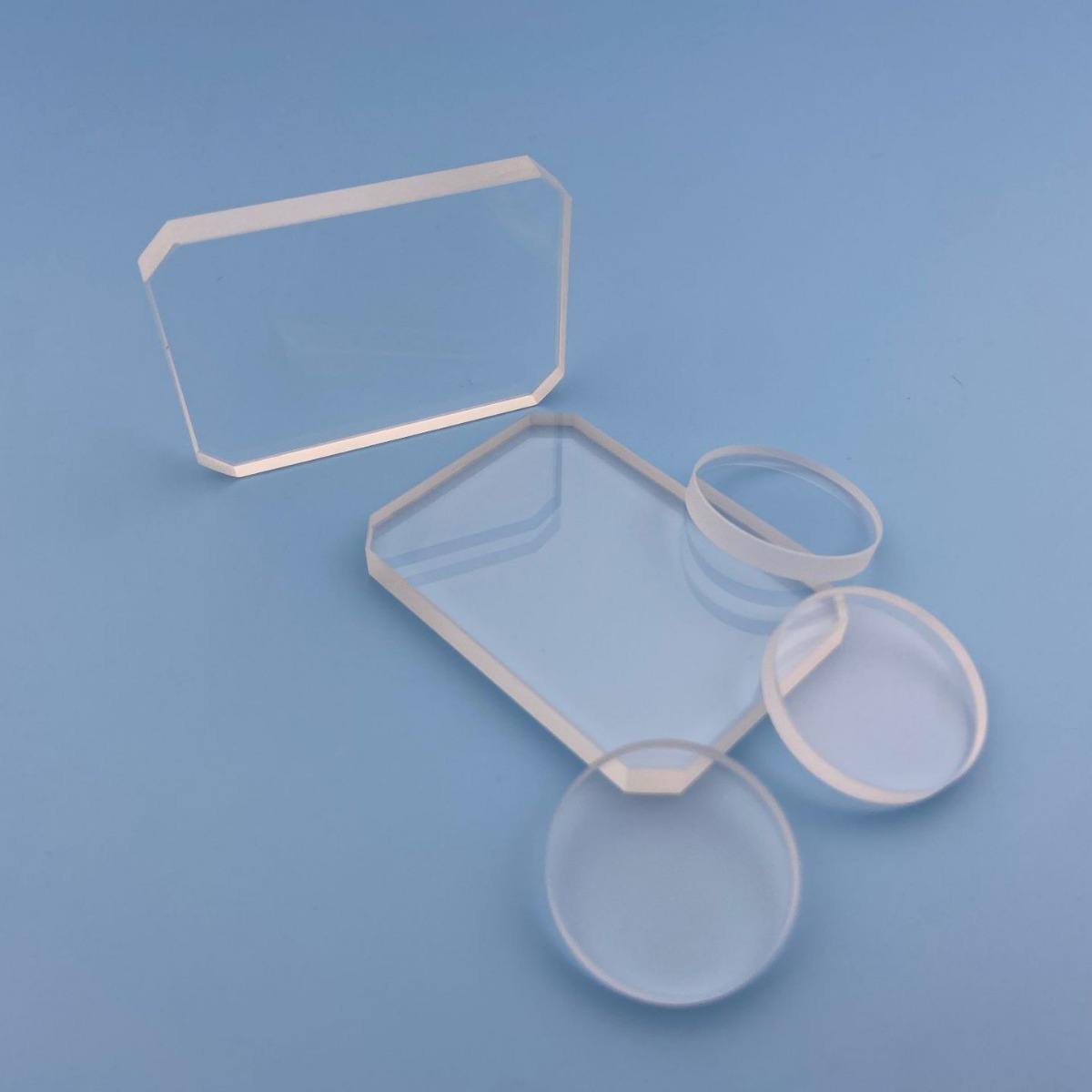 Multi‑wavelength AR coated sapphire laser protective windows, custom anti‑reflection coating for fiber laser
