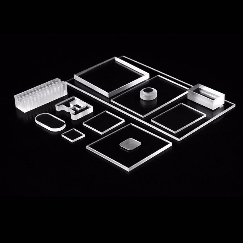 Sapphire spherical optical lens matched with AR coated sapphire protection window, complete sapphire optics set for thermal monitoring camera
