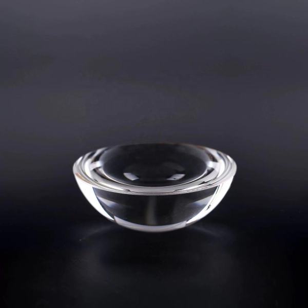 Sapphire Half Ball Lens for Optical Fiber Coupling Device