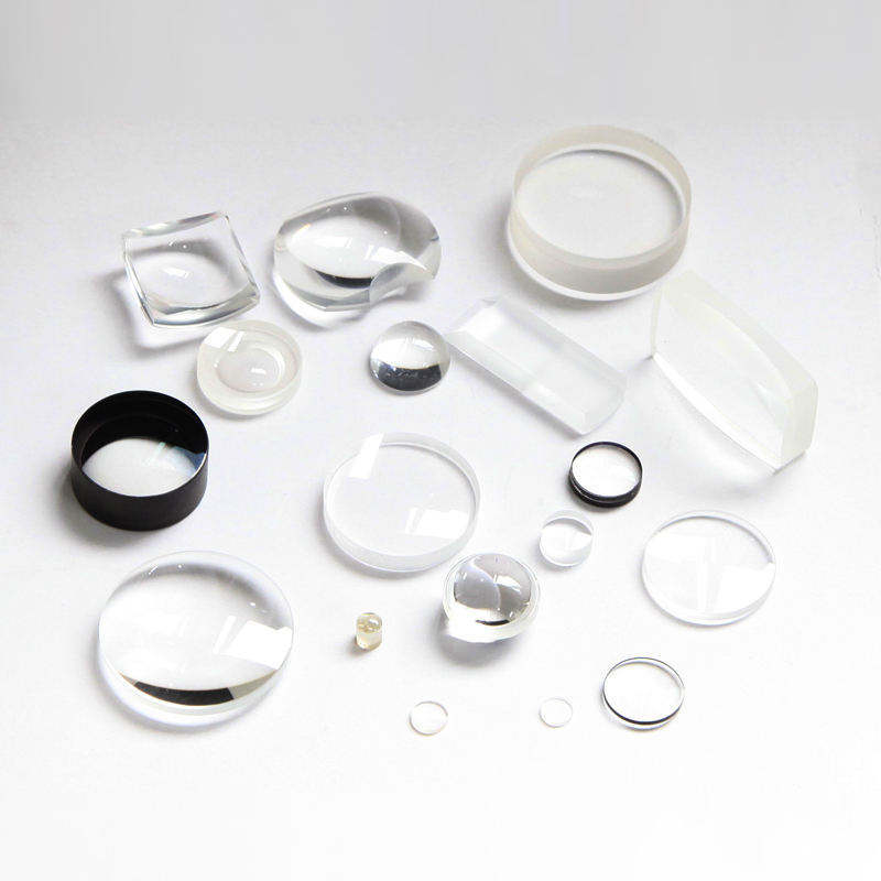 Felix Glass assorted sapphire optical lenses including half ball lens, ball lens and plano-convex lens for fiber coupling precision instrument systems
