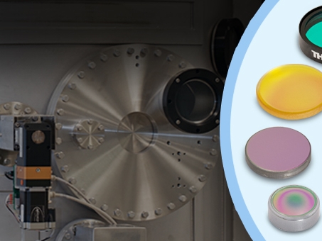 Class 100 cleanroom vacuum coating chamber for IR & UV anti-reflection coating