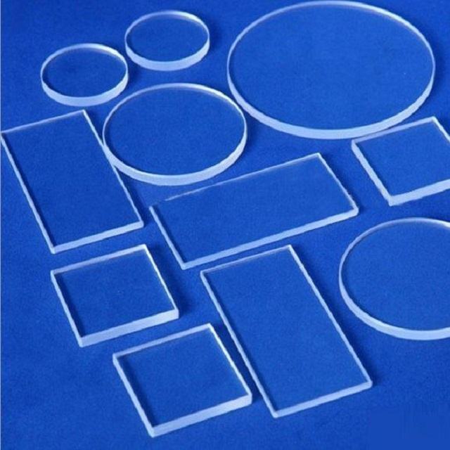 Custom multi-shape single crystal sapphire flat optical substrates for airborne surveillance systems