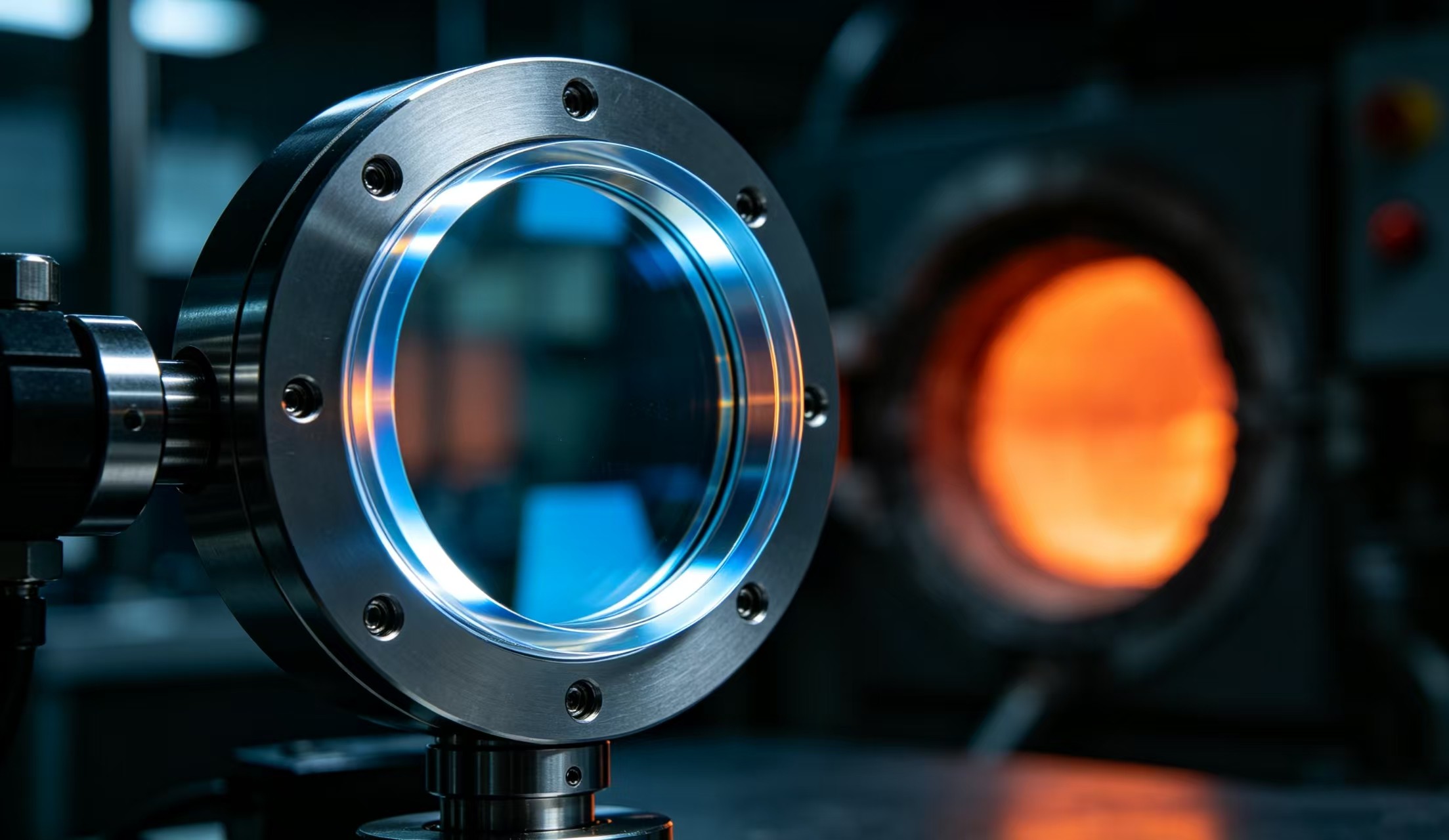 Felix Glass industrial furnace sapphire viewport upgrade case for high temperature thermal processing kiln monitoring system