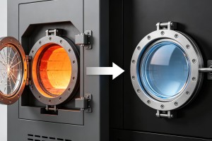 High Temperature Furnace Sapphire Viewport Upgrade for Continuous Kiln Monitoring