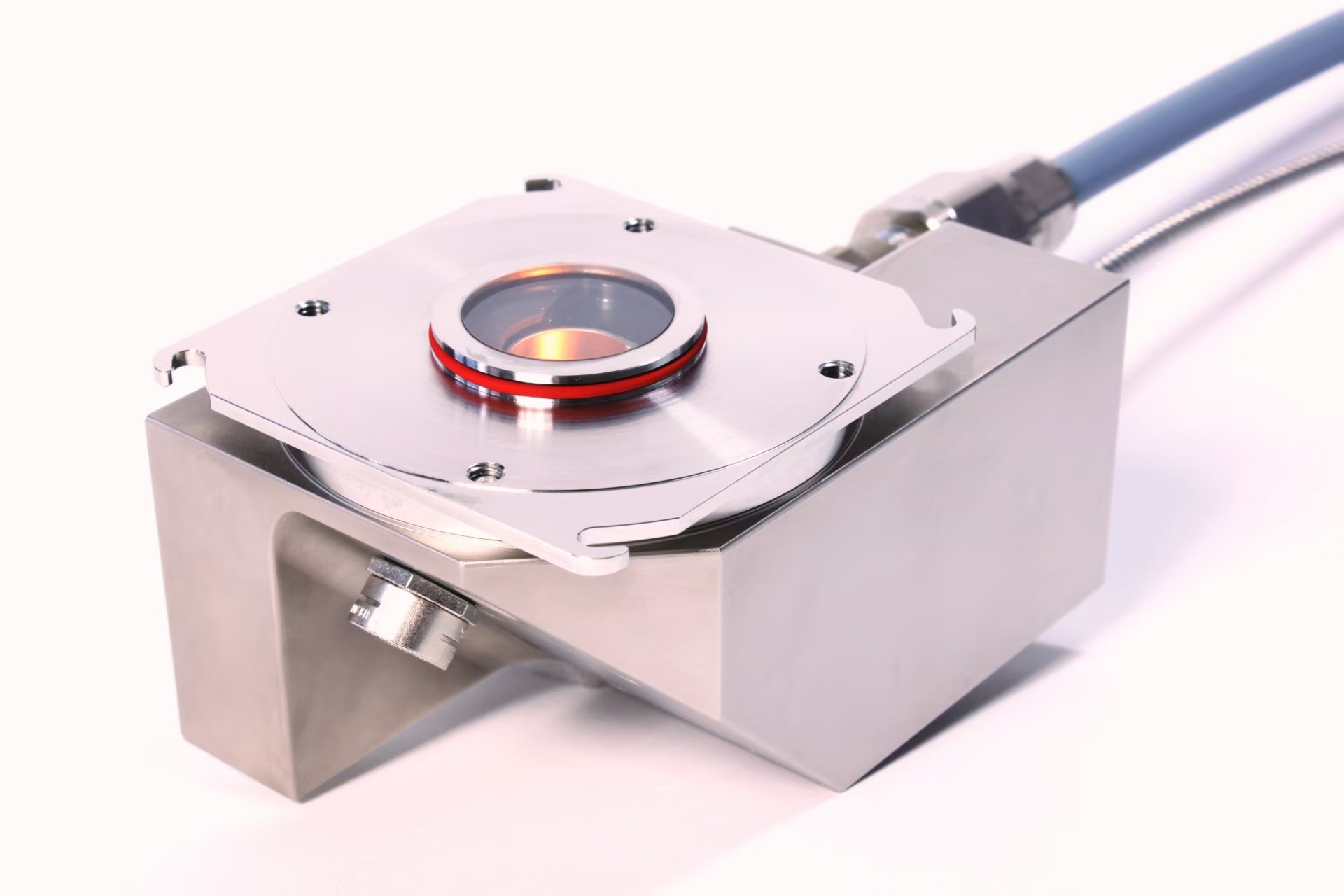 Felix Glass industrial furnace sapphire viewport upgrade case for high temperature thermal processing kiln monitoring system