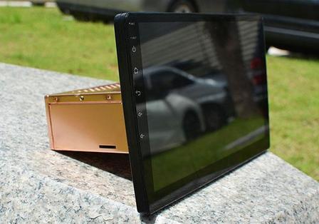 Ultra-Thin AR+AF Coated Sapphire Display Cover for Automotive Central Control Touch Screen