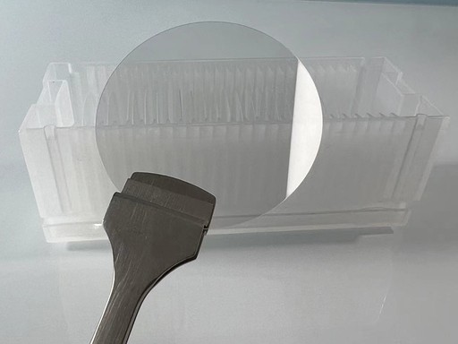 Biocompatible single crystal sapphire blank for medical diagnostic touch display cover