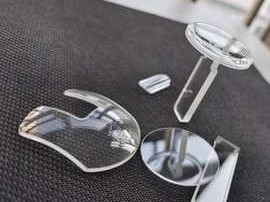 Ultra-Thin Broadband AR Sapphire Protective Cover for AR VR Eyepiece Optics