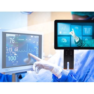 Medical Grade Biocompatible Sapphire Touch Cover For Diagnostic Equipment Touch Displays