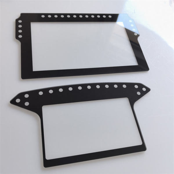Custom Multi-Size Automotive Display Cover Glass for Car Center Console Dashboard Infotainment