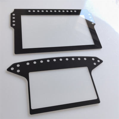 Custom Multi-Size Automotive Display Cover Glass for Car Center Console Dashboard Infotainment