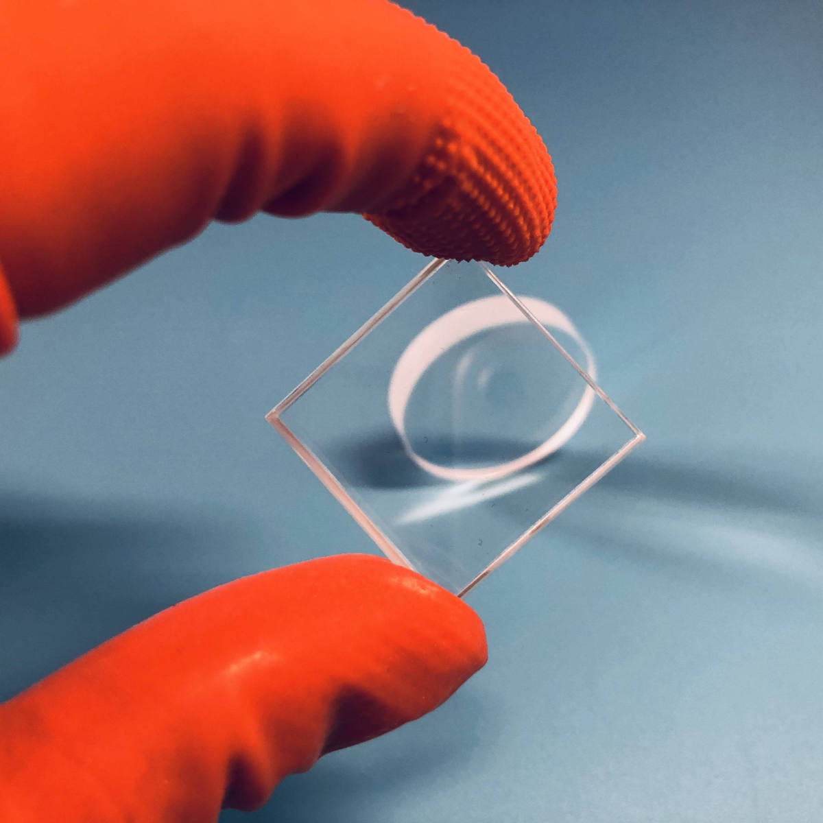 Custom CNC LiDAR optical window glass reference