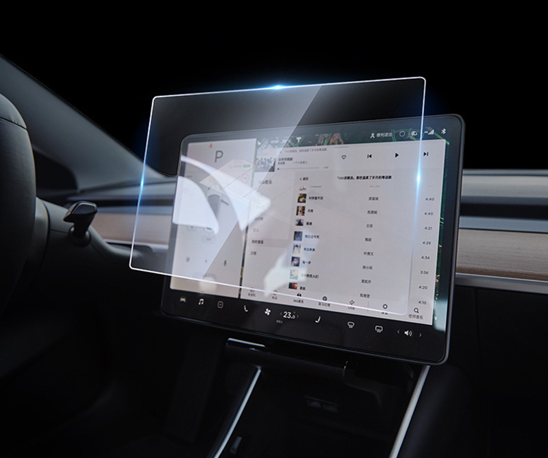 Ultra-Thin Automotive Sapphire Touch Cover sample 2