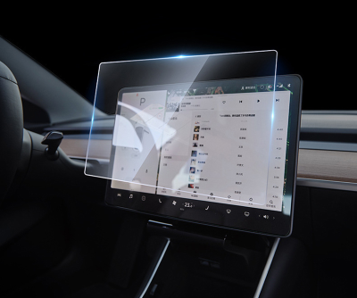 Automotive Sapphire Touch Cover | AR+AF Sapphire Glass For Car Central Control Screen