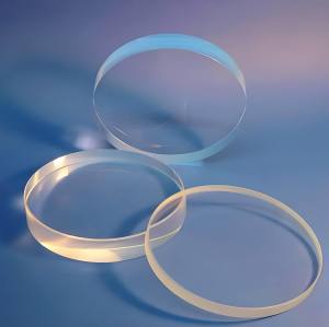 Custom Broadband AR Sapphire Protective Cover for AR/VR HMD Eyepiece Optics