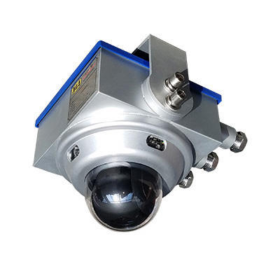 Spherical glass dome for factory outdoor industrial vision camera
