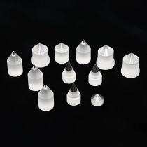 Custom BK7 / K9 Axicon Lens, Positive Conical Prism for Laser Bessel Beam Forming