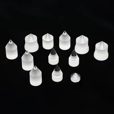Custom BK7 / K9 Axicon Lens, Positive Conical Prism for Laser Bessel Beam Forming