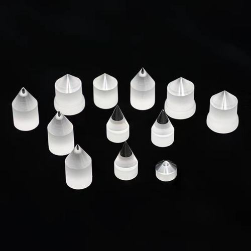 Custom BK7 / K9 Axicon Lens, Positive Conical Prism for Laser Bessel Beam Forming