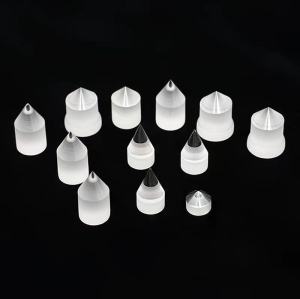 Custom BK7 / K9 Axicon Lens, Positive Conical Prism for Laser Bessel Beam Forming