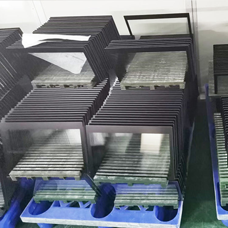 Mass production finished sapphire touch cover panels for medical instrument OEM serial orders