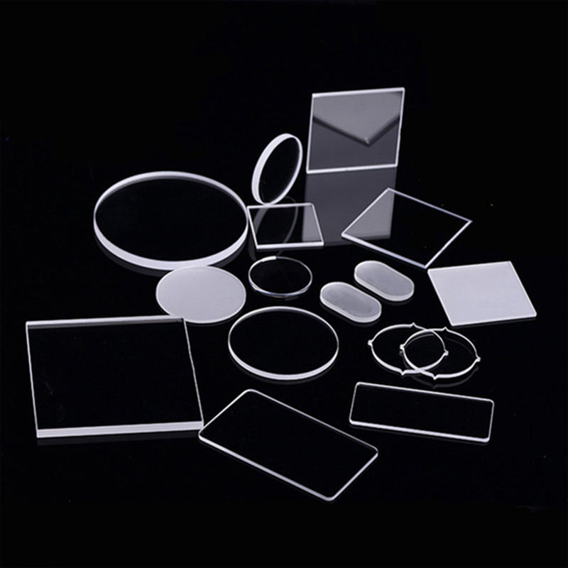 Gloved handling of a custom sapphire touch panel cover during inspection