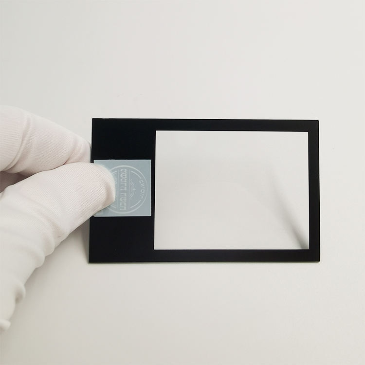 Cleanroom handled small biocompatible sapphire touch cover for portable diagnostic touchscreen upgrade