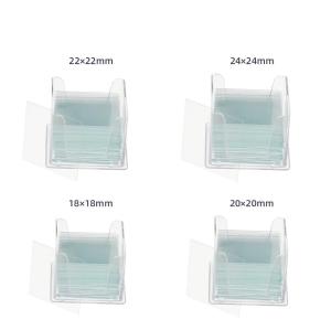 Microscope Cover Glass & Glass Slides | Laboratory Optical Cover Slips for Biological Microscopy