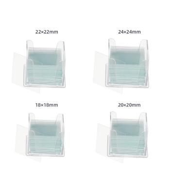 Microscope Cover Glass & Glass Slides | Laboratory Optical Cover Slips for Biological Microscopy